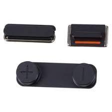 Zestaw przycisków bocznych iPhone 5/5G czarny