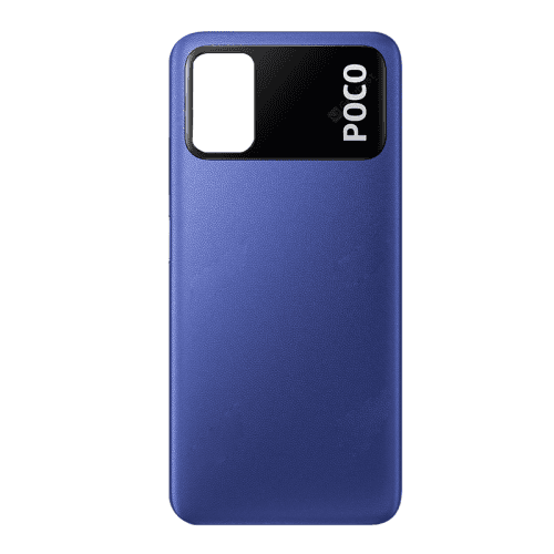 Oryginalna Klapka baterii Xiaomi Poco M3 - niebieska
