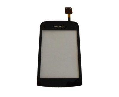 Ekran dotykowy Nokia C2-02 czarny