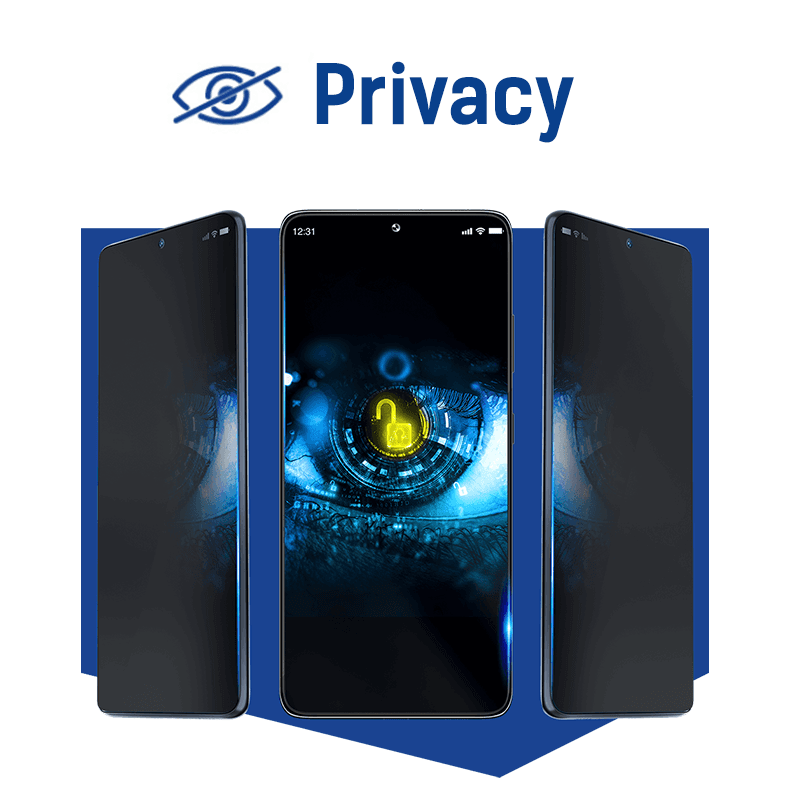 Folia ochronna 3mk all-safe - Privacy - 5 sztuk