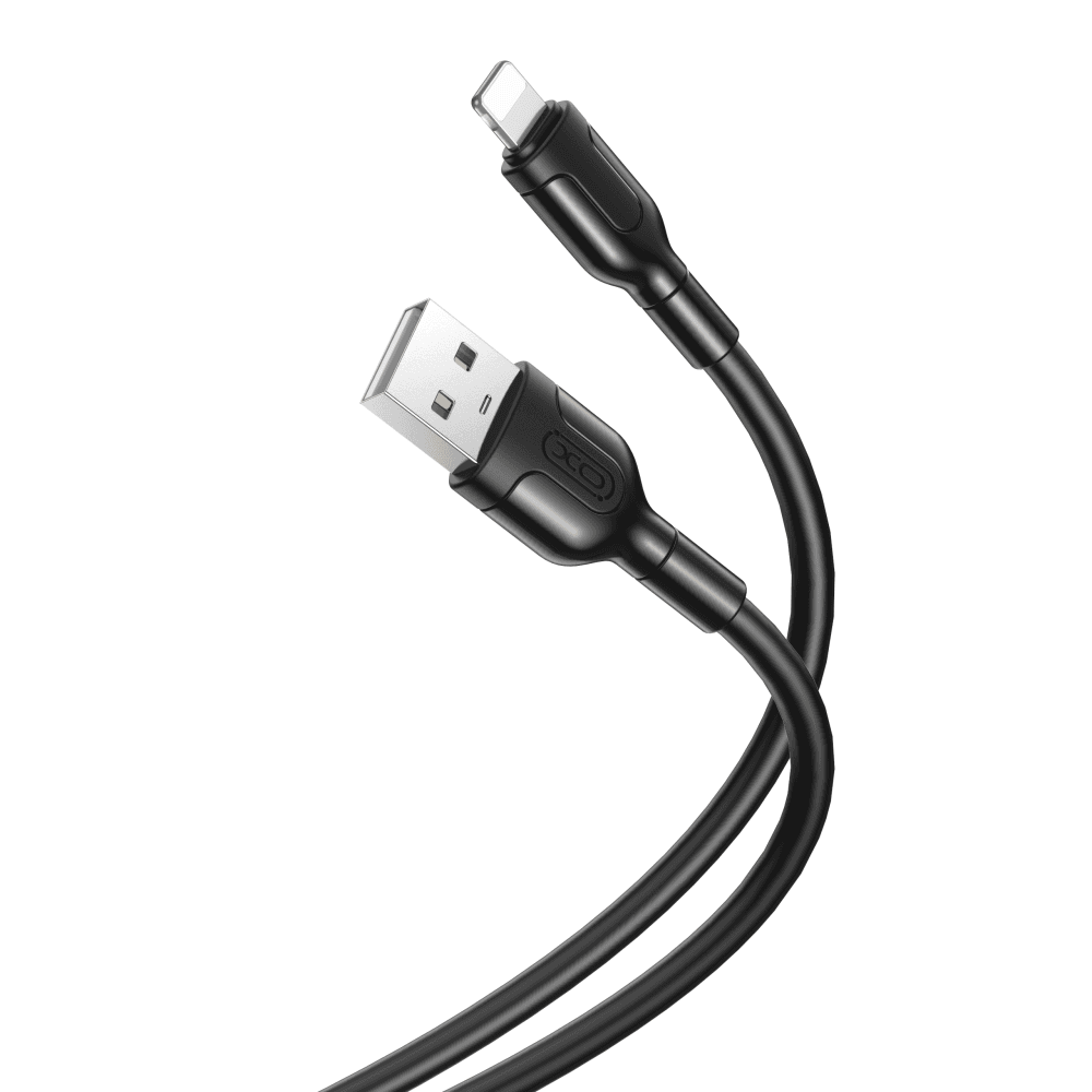 XO kabel NB212 USB - Lightning 1 m 2,1A czarny