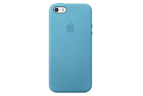 Case Leather Iphone SE/5S ORG BLUE (MF044FE/A)