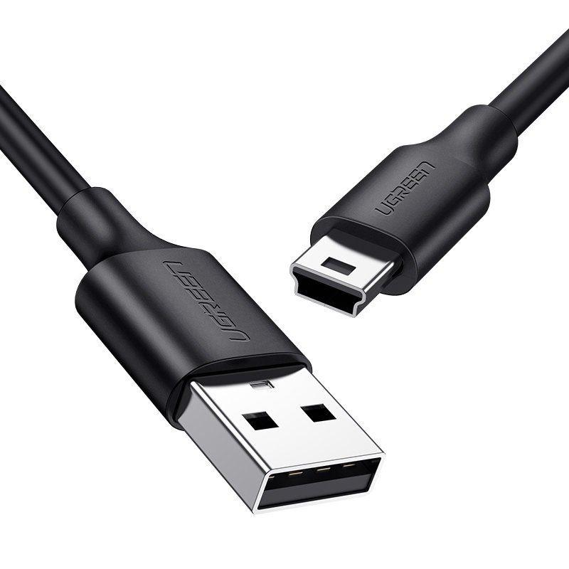 Cable Ugreen USB - mini USB 480 Mbps 1m black