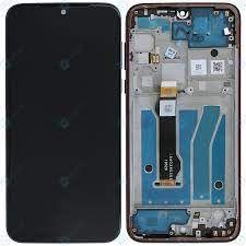 Original Touch screen and LCD display Motorola G8 PLUS XT2019 - (Dark Red)