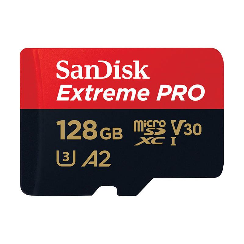 Karta pamięci SANDISK EXTREME PRO microSDXC 128GB 200/90 MB/s UHS-I U3