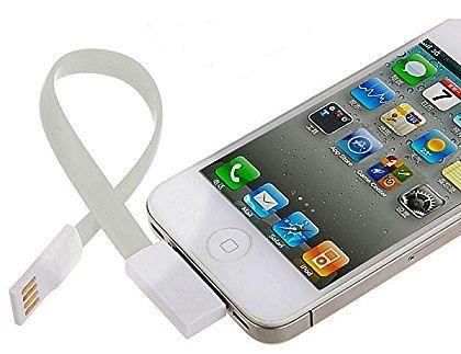 Kabel USB iPhone 4G/4S/4 biały