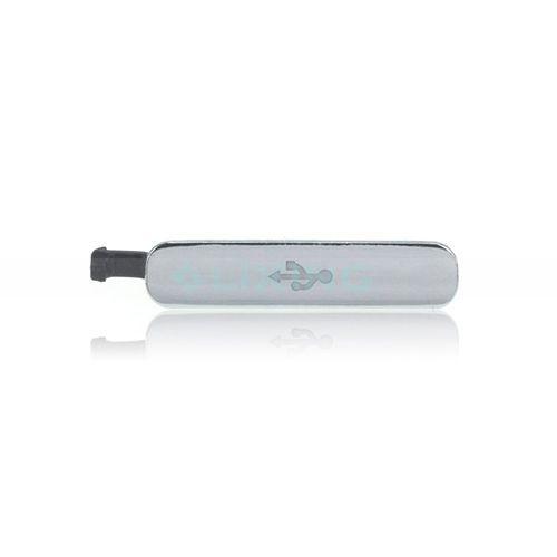 Zaślepka gniazda USB Samsung G900 S5 srebrna