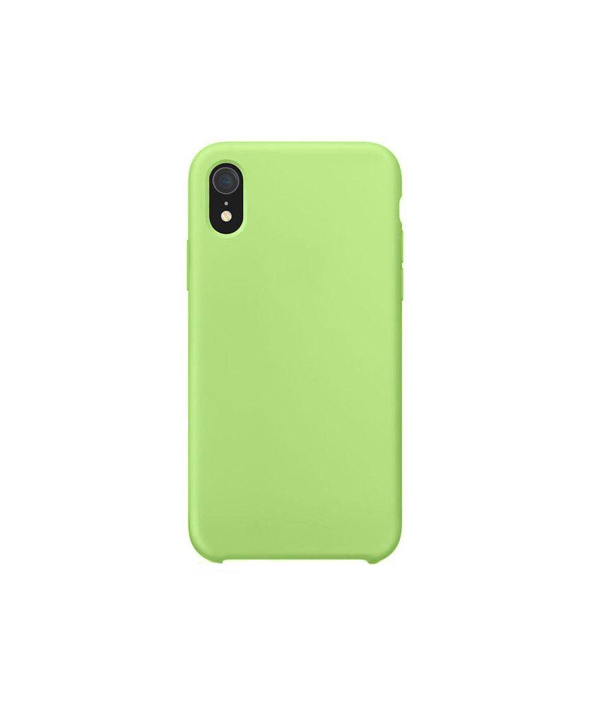 Etui silikonowe iPhone X/XS zielone