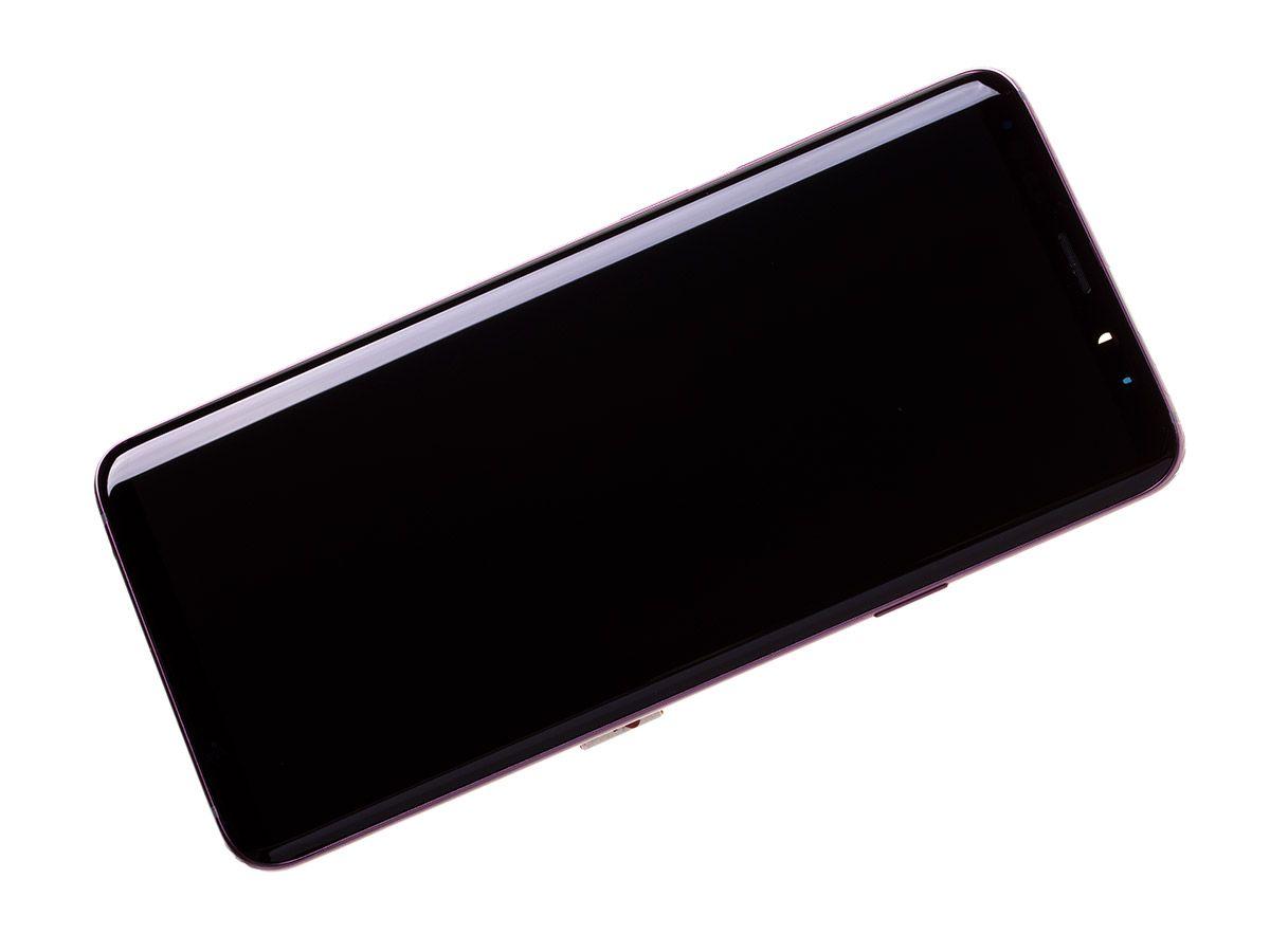 Oryginalny Wyświetlacz LCD + Ekran dotykowy Samsung SM-G965 Galaxy S9 Plus - fioletowy