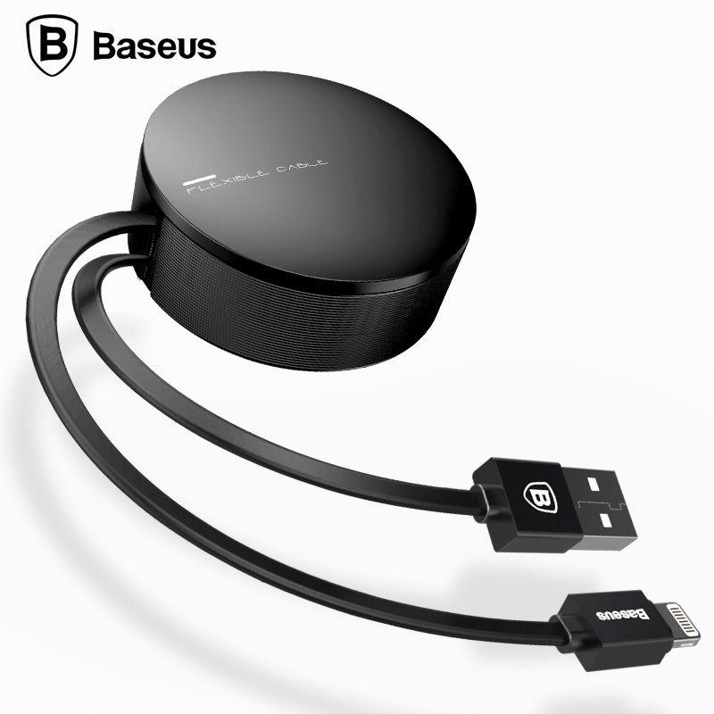 Kabel USB Baseus New Era Telescopic 0,9m iPhone czarny