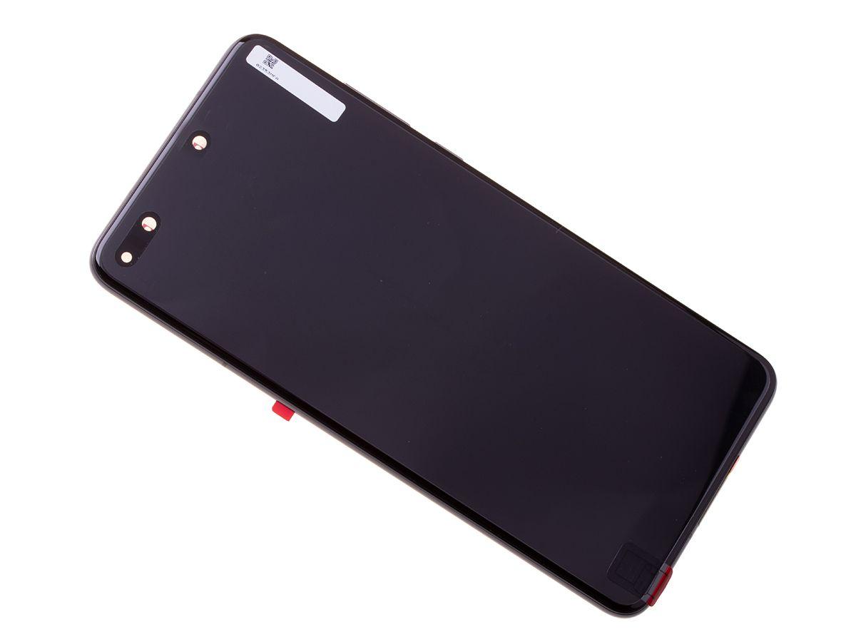 Original Front cover with touch screen and LCD display Huawei P40 - black