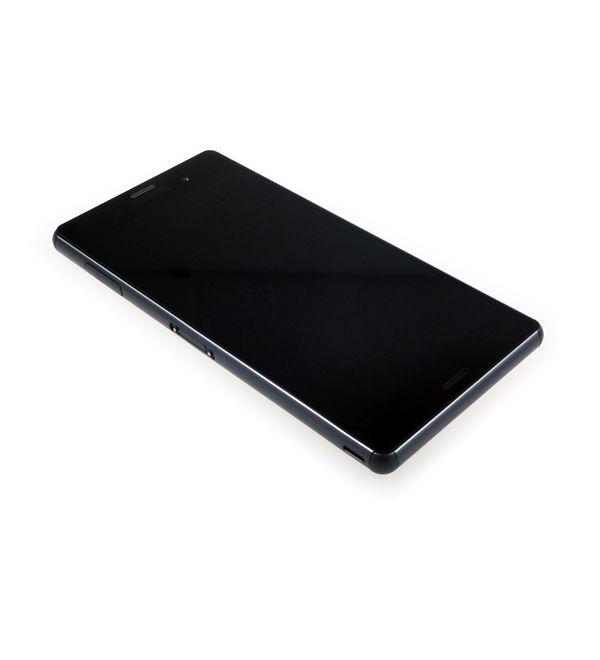 LCD Wyświetlacz + ekran dotykowy Sony Z3 czarny + ramka (poserwisowy)