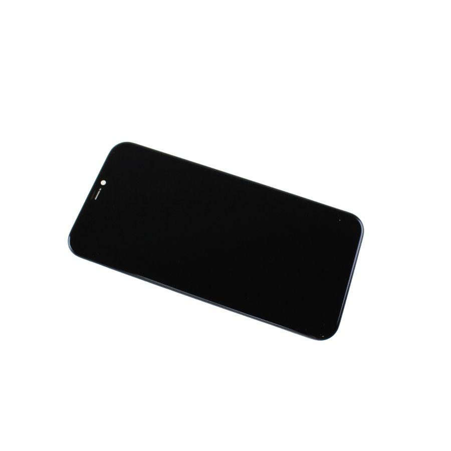 Oryginalny Wyświetlacz LCD + Ekran dotykowy iPhone 11 - czarny (Wymieniona szyba)