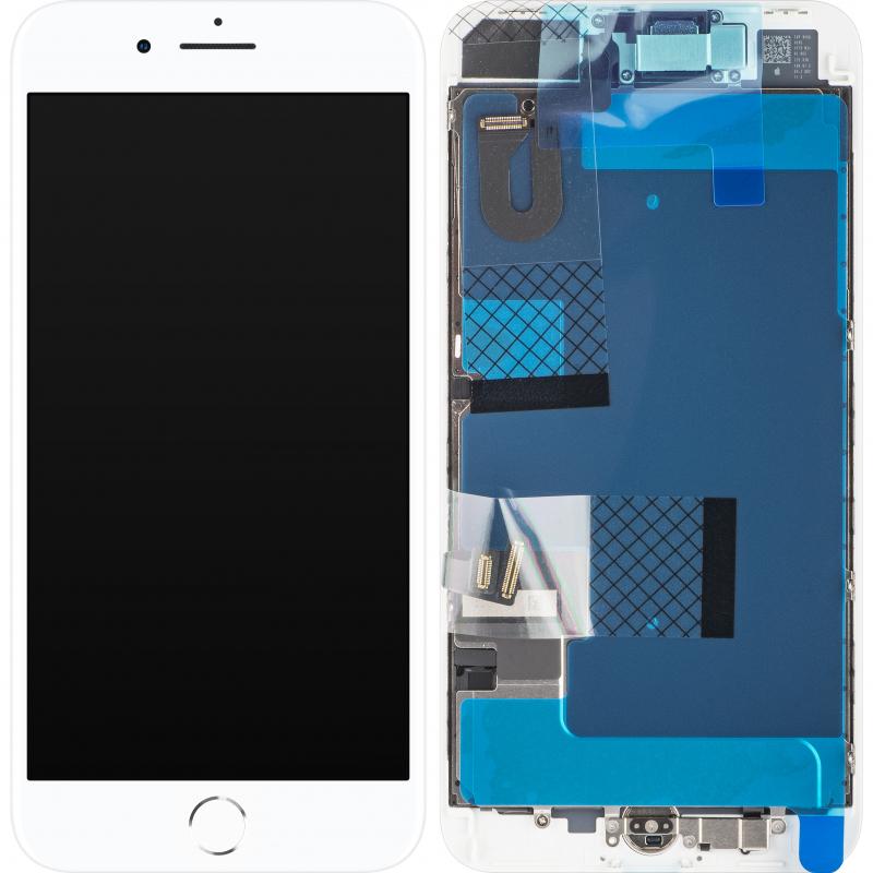 Oryginalny Wyświetlacz LCD + Ekran dotykowy iPhone 8 Plus biały (Service Pack)