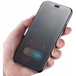 Baseus Etui Touchable iPhone XS Max czarne ( WIAPIPH65-TS01 )