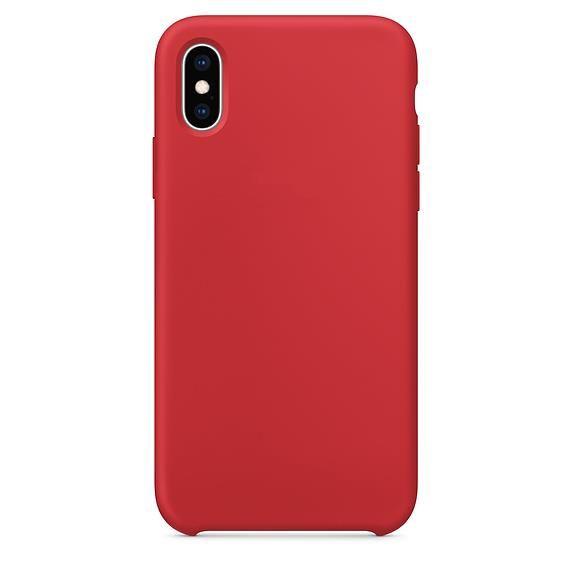 Etui silikonowe Iphone XS Max czerwone